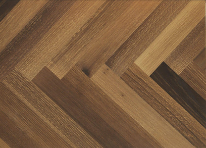Harlesden Smoked Oak Herringbone