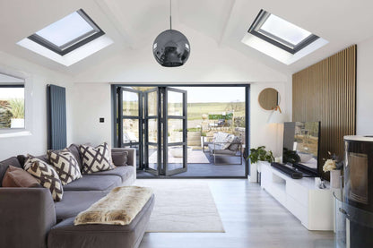 Aluvu Grey Heritage External Bi-Fold Doors