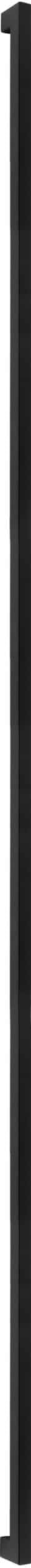 Hudson Matt Black 1700 Handle Hardware Pack
