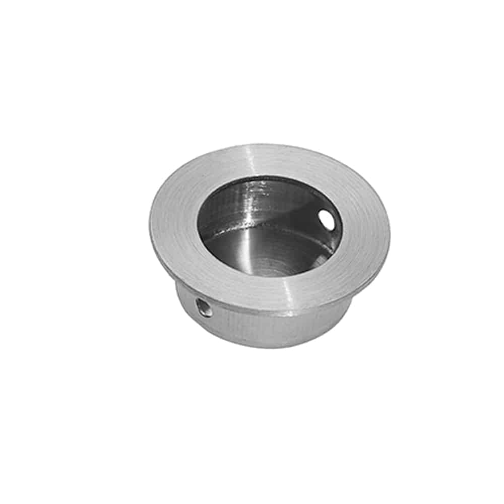 Virgo Satin Chrome Pocket Door Handle