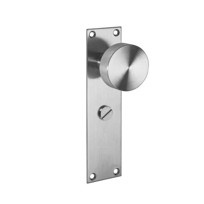 Zermatt Satin Stainless Steel Privacy Handle Hardware Pack