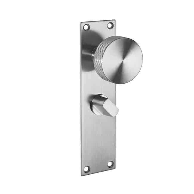 Zermatt Satin Stainless Steel Privacy Handle Hardware Pack