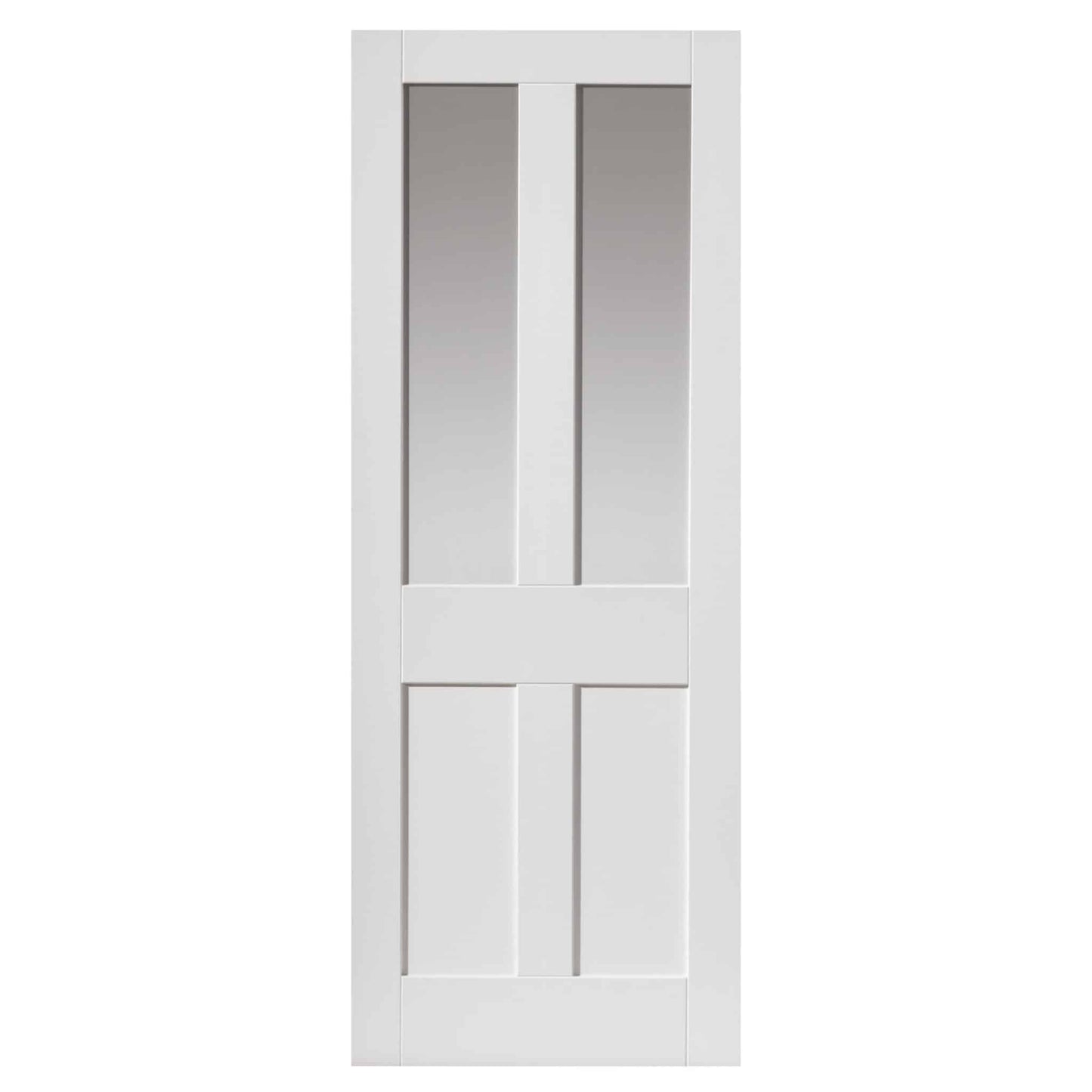Rushmore White Clear Glazed Internal Door