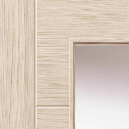 Tigris Ivory Glazed Laminate Internal Door