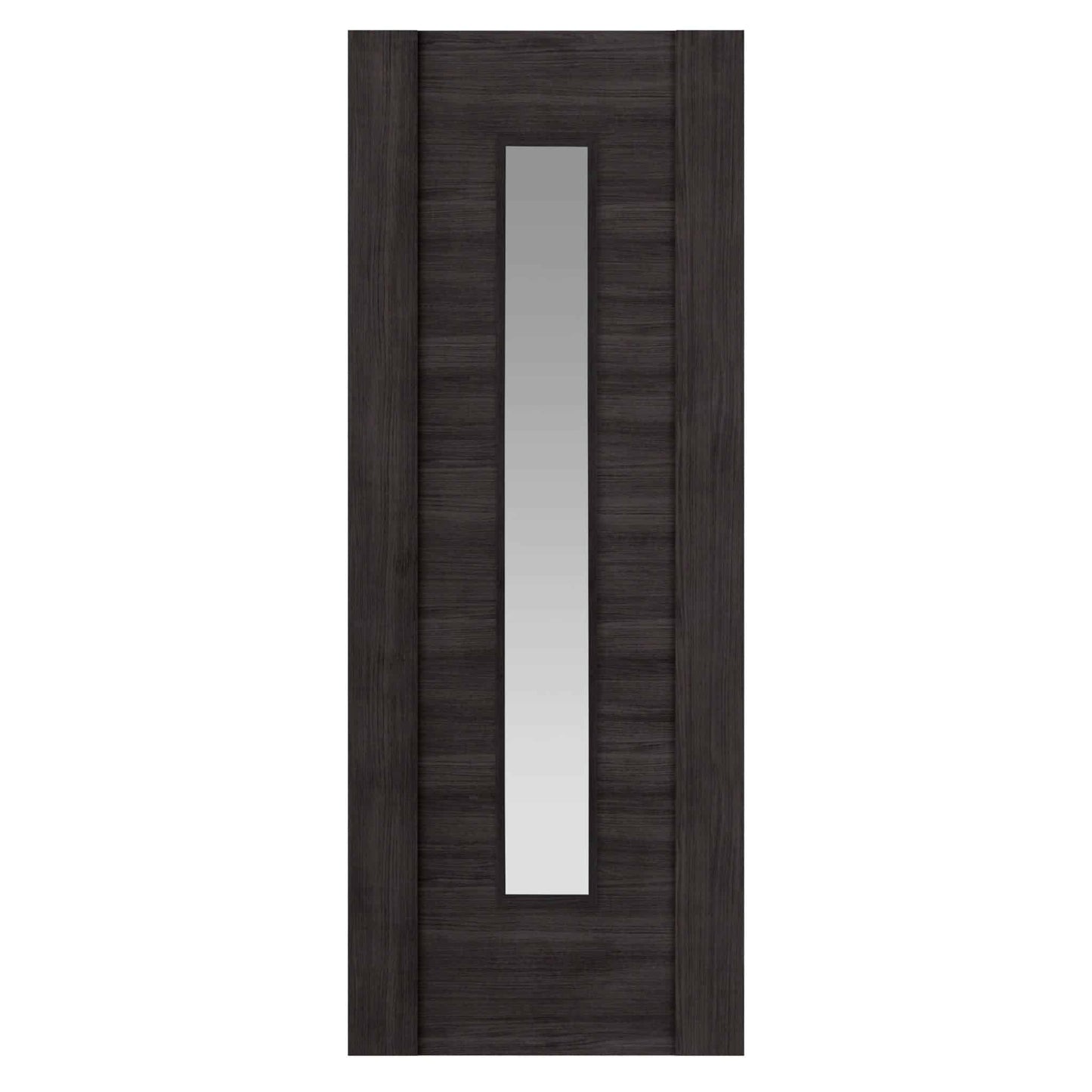 Alabama Dark Grey Glazed Laminate Internal Door