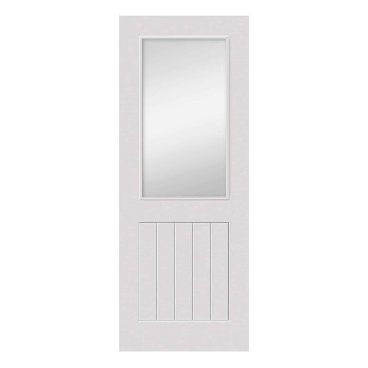Thames Primed Half Light Glazed Internal Door