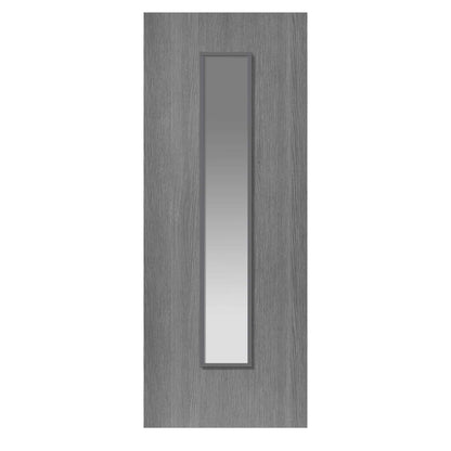 Pintado Grey Glazed Laminate Internal Door