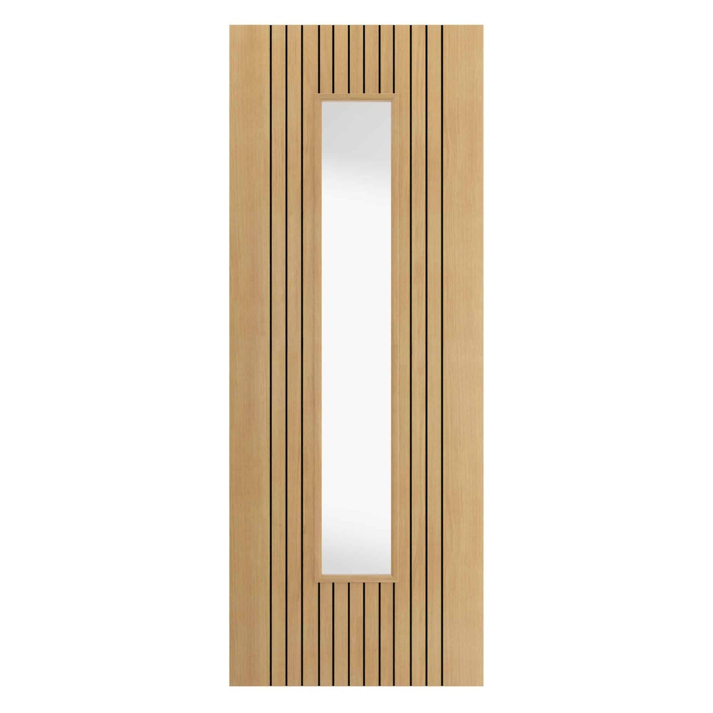 Aria Oak Glazed – Prefinished Internal Door