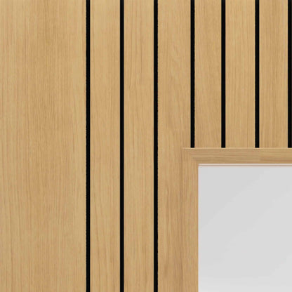 Aria Oak Glazed – Prefinished Internal Door