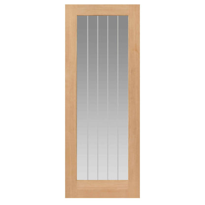 Thames Oak 1 Light Oak Internal Door