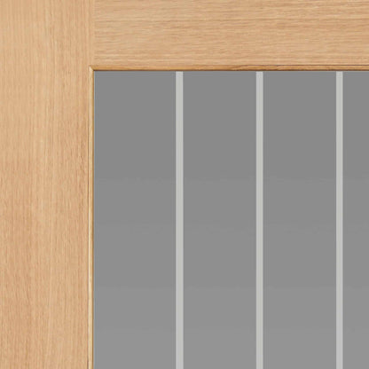 Thames Oak 1 Light Oak Internal Door
