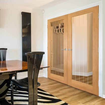 Thames Oak 1 Light Oak Internal Door
