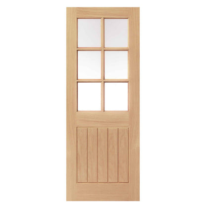 Thames Oak 6 Light Internal Door
