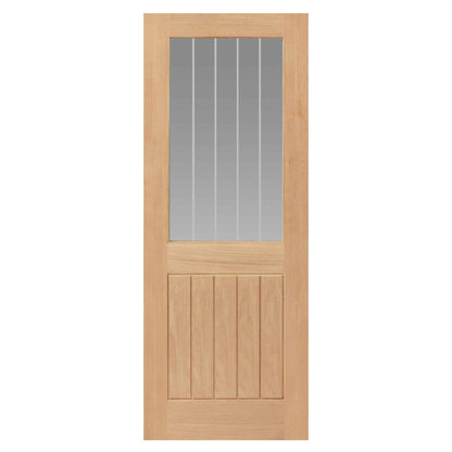 Thames Oak Half Light Glazed Internal Door