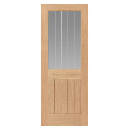 Thames Oak Half Light Glazed Internal Door