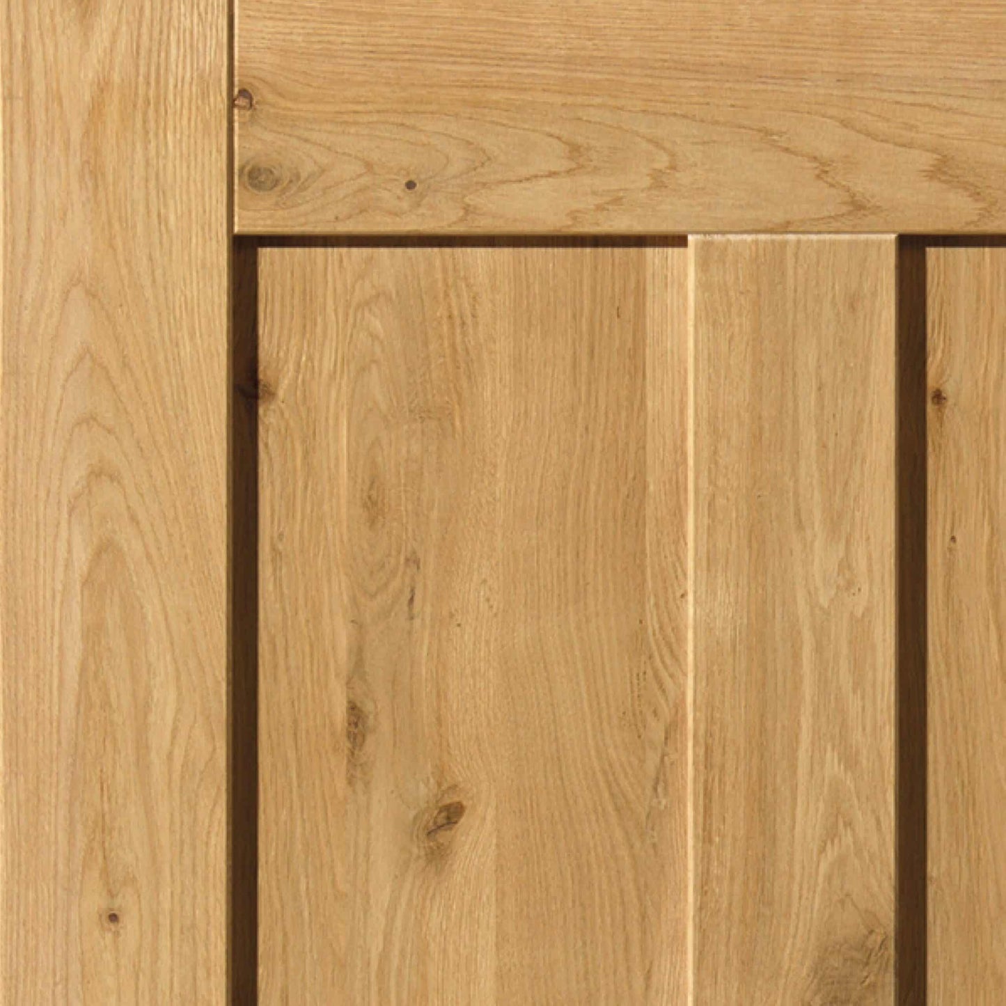 Rustic Oak 4 Panel – Prefinished Internal Door