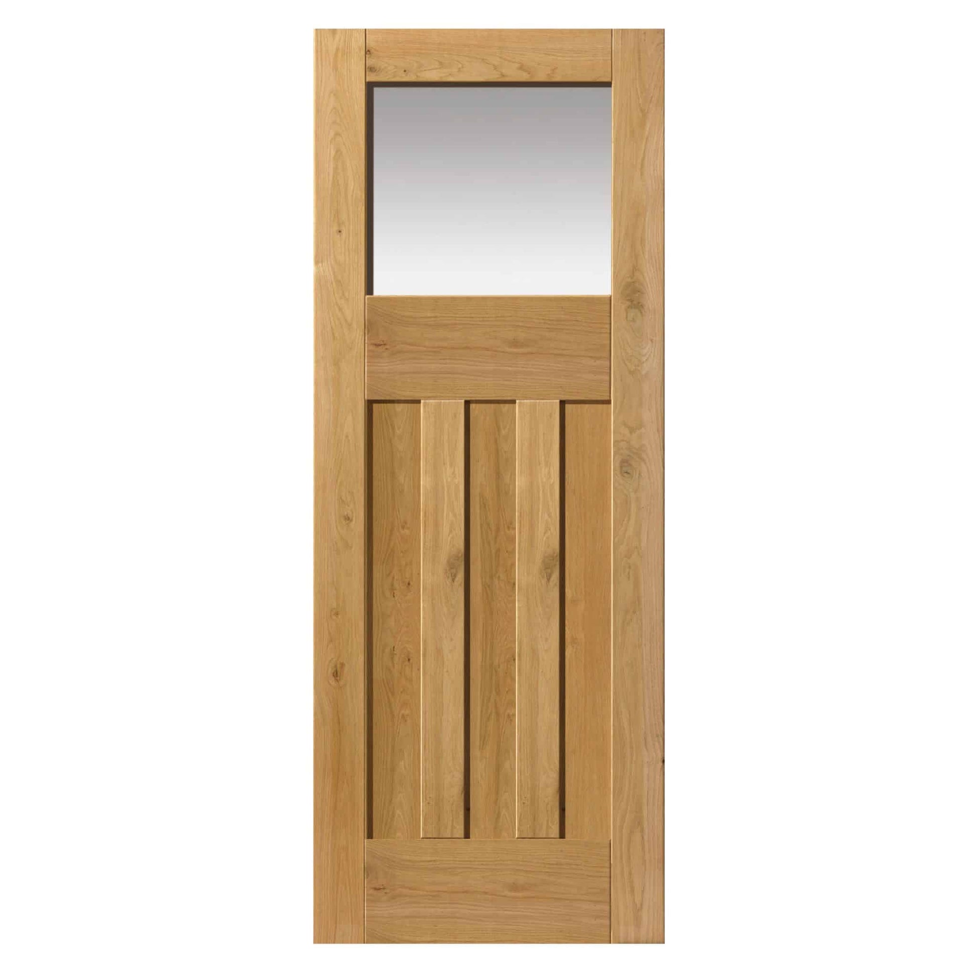 Rustic Oak DX Glazed – Prefinished Internal Door
