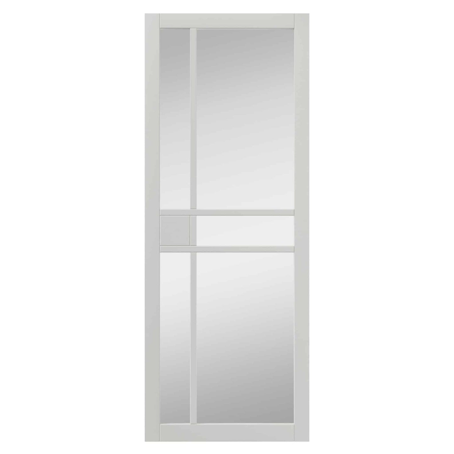 City White Clear Glass – Prefinished Internal Door