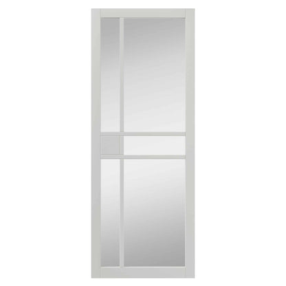 City White Clear Glass – Prefinished Internal Door