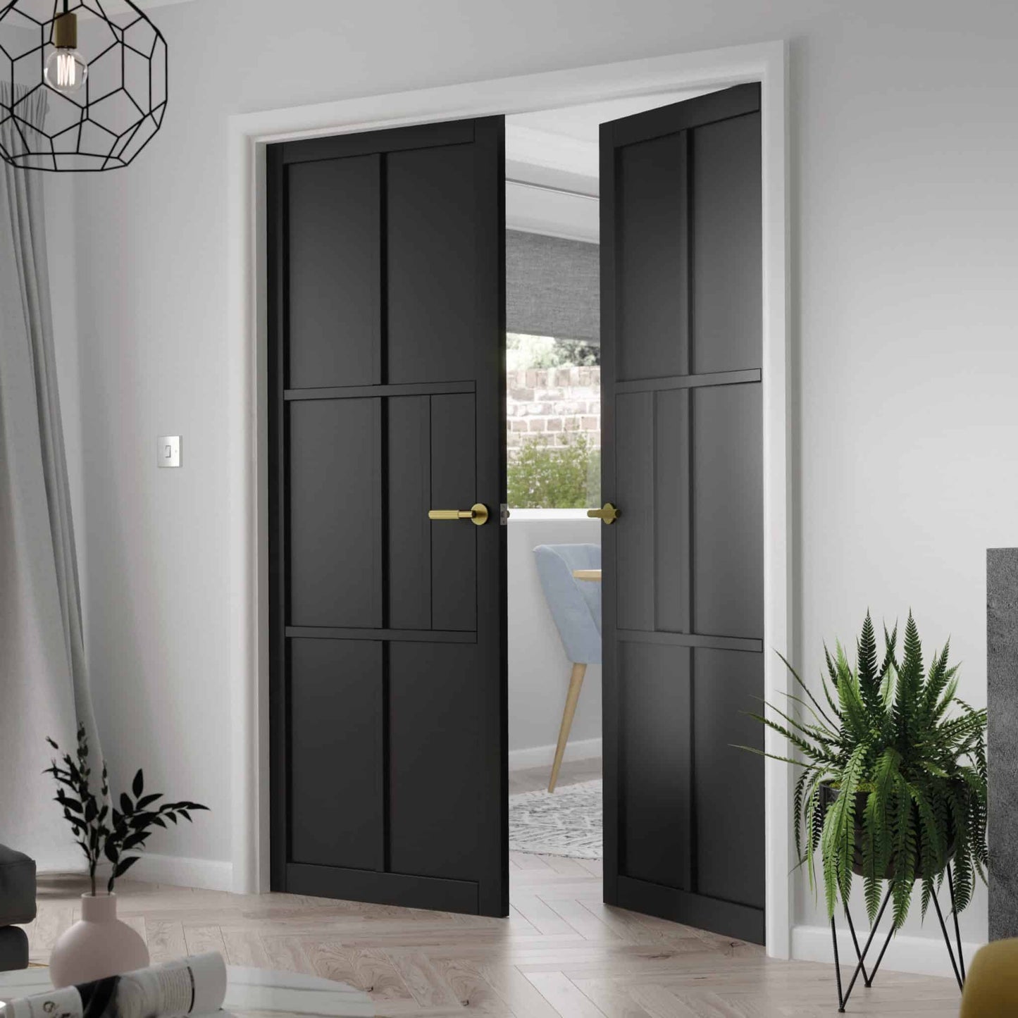 Civic Black Internal Door
