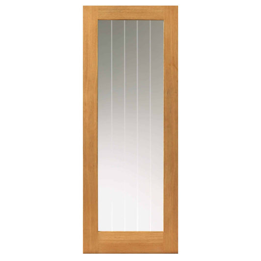 Thames Oak 1 Light – Prefinished Internal Door