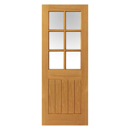 Thames Oak 6 Light – Prefinished Internal Door