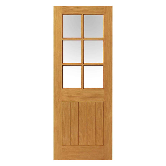 Thames Oak 6 Light – Prefinished Internal Door