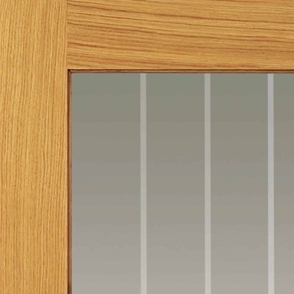 Thames Oak Half Light Glazed – Prefinished Internal Door