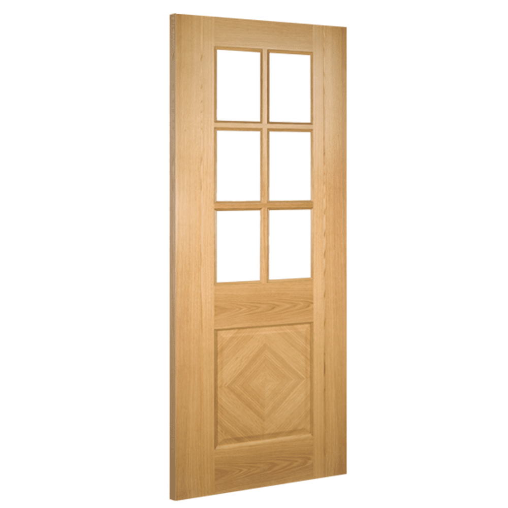 Kensington Oak Glazed – Prefinished Internal Door