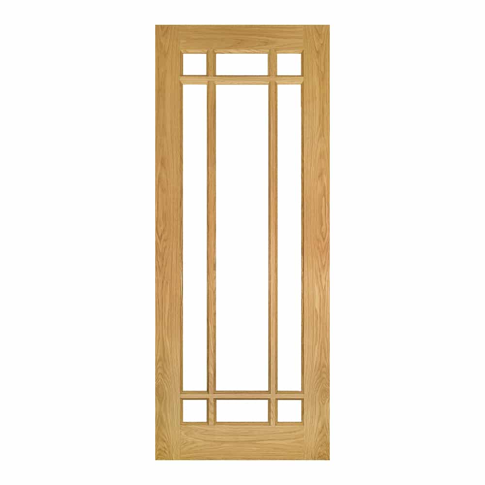 Kerry Oak Glazed Internal Door