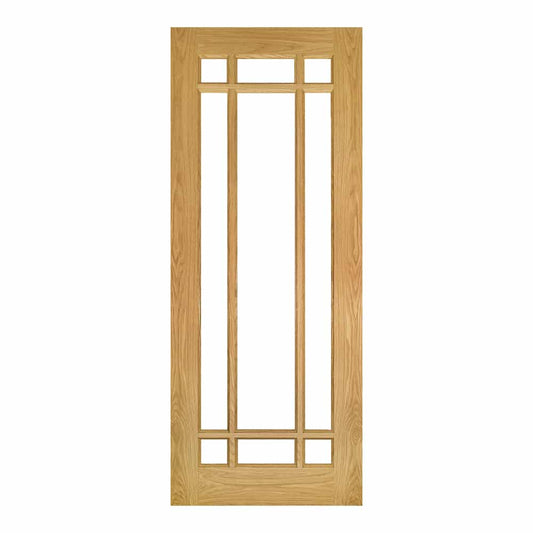 Kerry Oak Glazed Internal Door