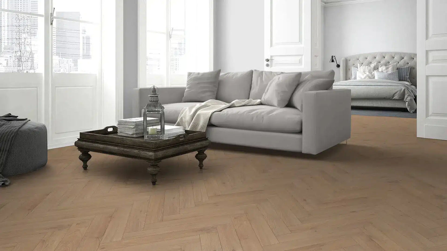 Lignum Fusion Premium Oregon Oak Herringbone