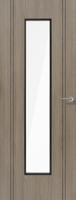 Monaco Light Grey Laminate Glazed – Prefinished Internal Door