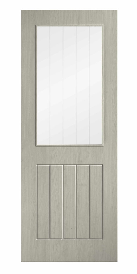 Light Grey Laminate Cottage Glazed
