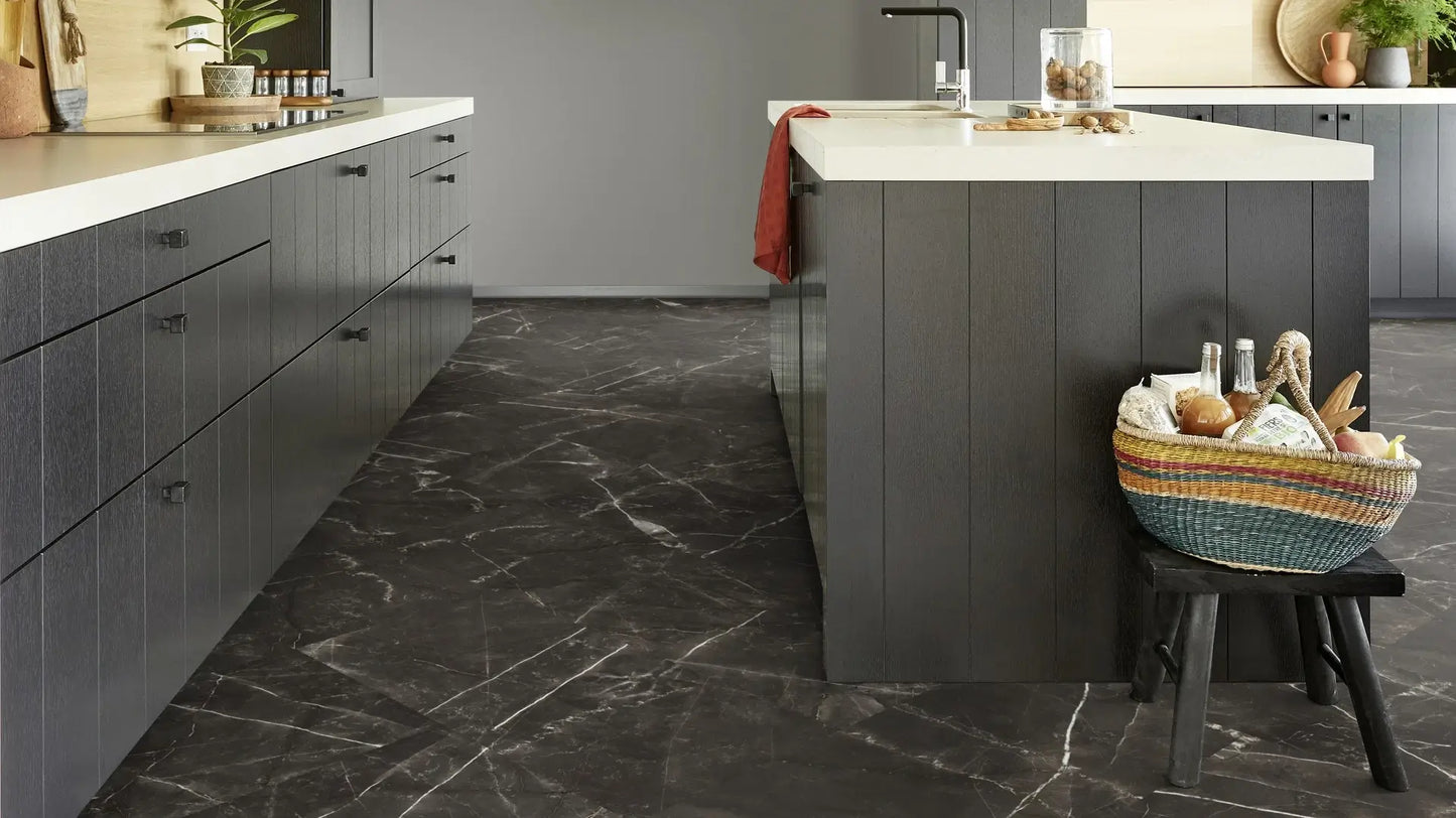 Tarkett Glue-Down LVT Marquina Grande Black