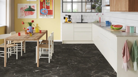 Tarkett Glue-Down LVT Marquina Grande Black