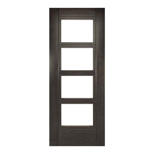Montreal Dark Grey Ash Glazed – Prefinished Internal Door