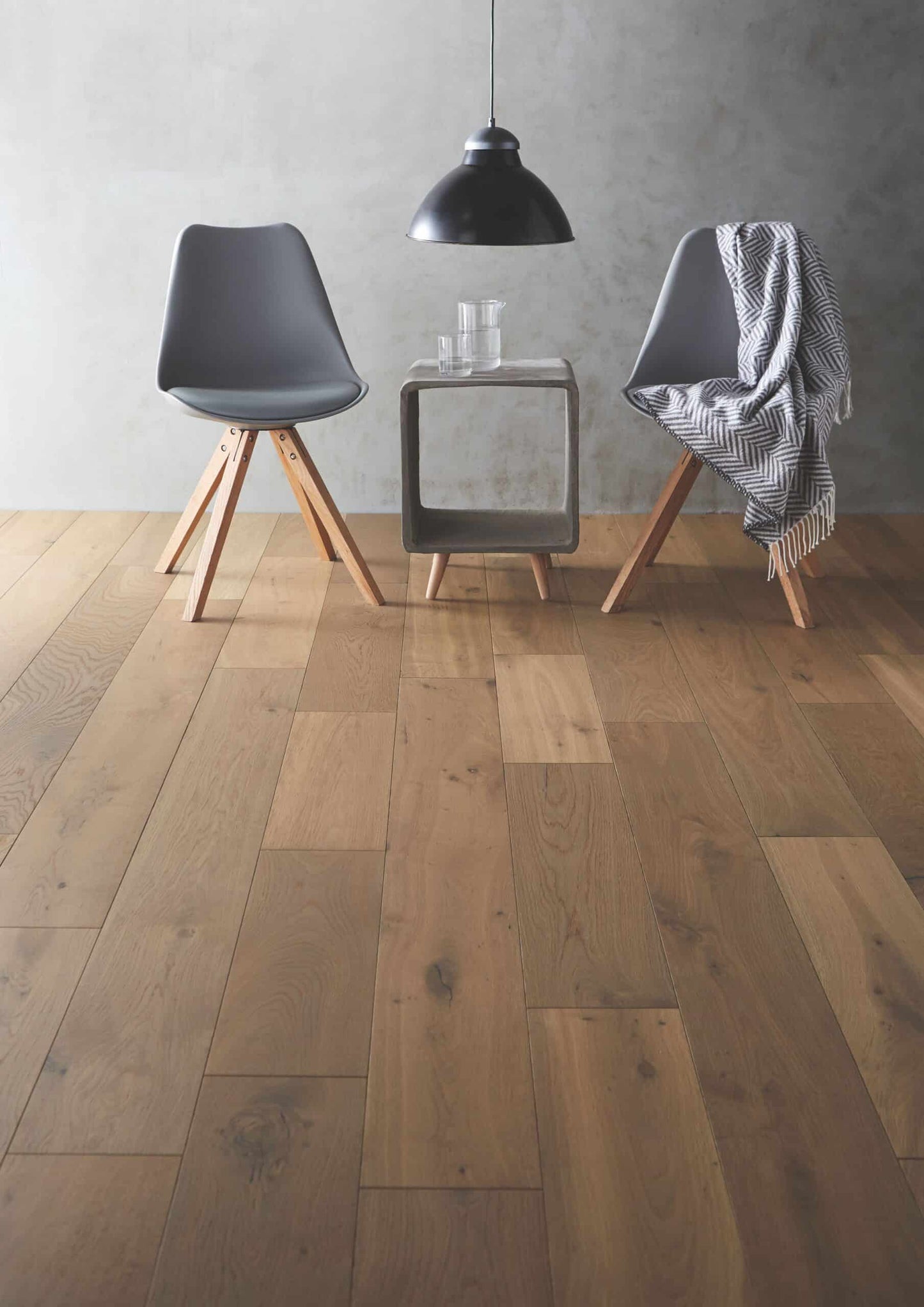 Ness Brushed & UV Oiled Smoked Oak