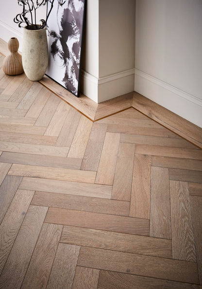 Noma Smoked Oak Herringbone