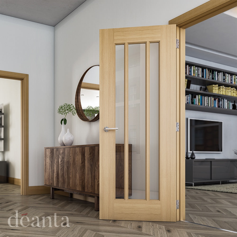 Norwich Oak Glazed Internal Door
