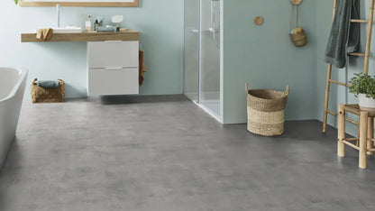 Tarkett Glue-Down LVT Patina Concrete Light Grey