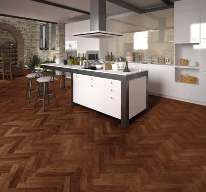 Luvanto Click+ Priory Oak Herringbone