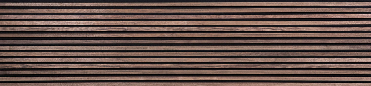 Walnut Acoustic Wall Panel (2 per Pack)