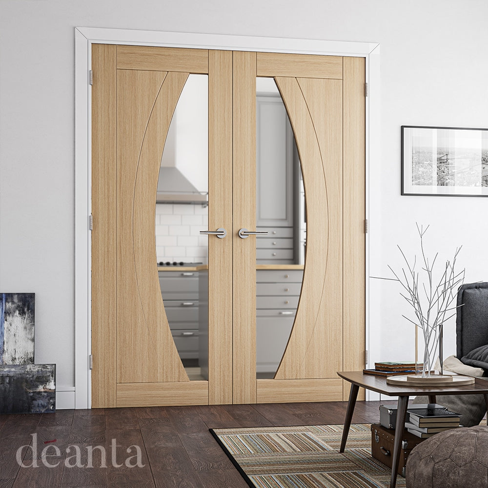 Ravello Oak Glazed– Prefinished Internal Door