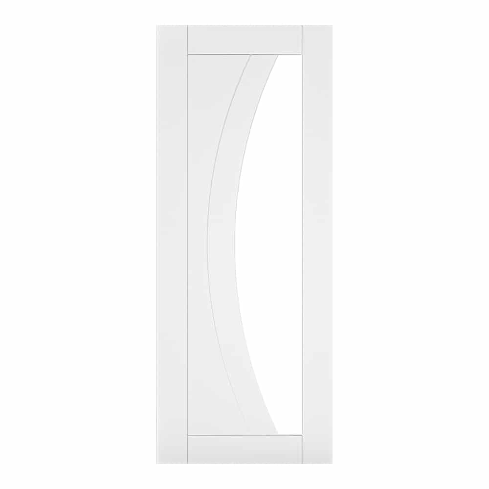 Ravello Clear Glazed – Primed Internal Door