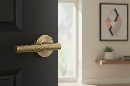 Roca Matt Bronze Bullet Latch Privacy Hardware Pack