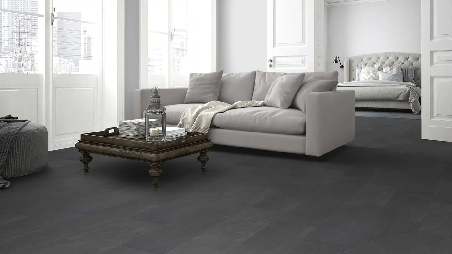 Lignum Core Tile Charcoal Slate