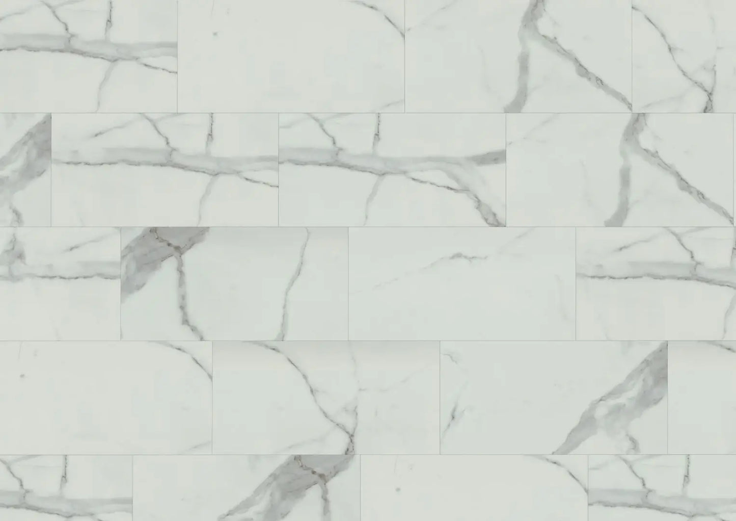 Lignum Core Carrara White Marble Matt