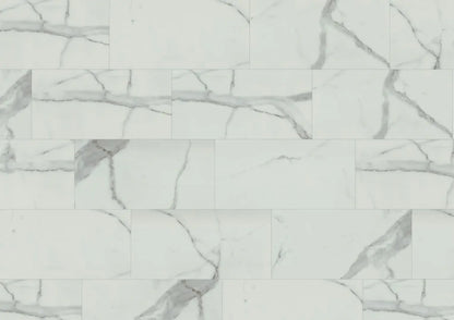 Lignum Core Carrara White Marble Matt