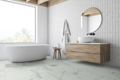 Lignum Core Carrara White Marble Matt